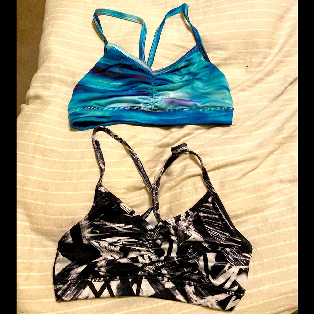 Old navy sports yoga bras. Small.